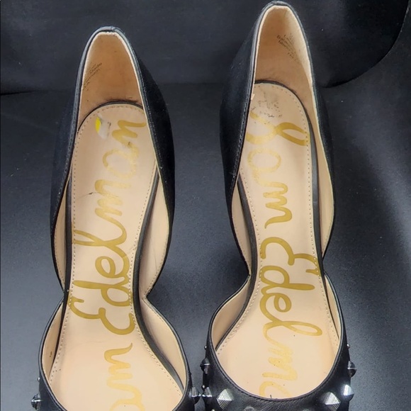 Like new Sam Edelman Black Leather pumps - Picture 5 of 6